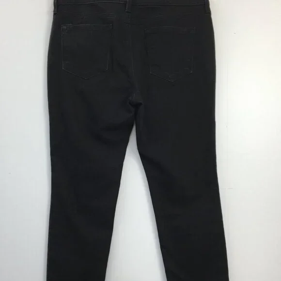 LOFT Modern Skinny Black Jeans Size 14 Petite EXCELLENT Condition - Picture 4 of 6